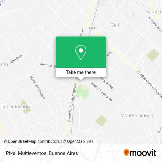 Pixel Multieventos map
