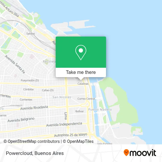 Powercloud map