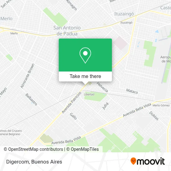 Digercom map
