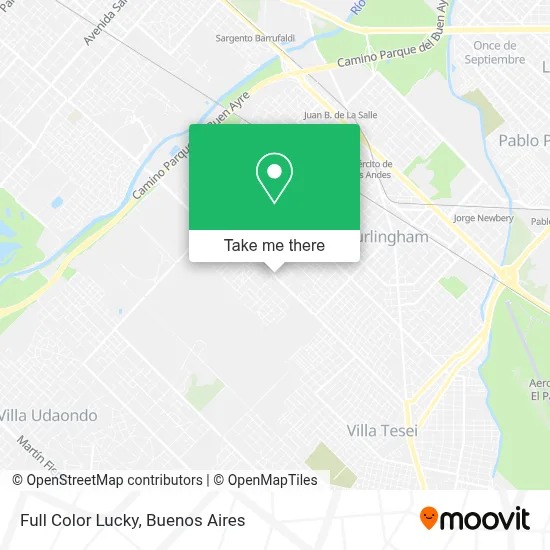 Full Color Lucky map