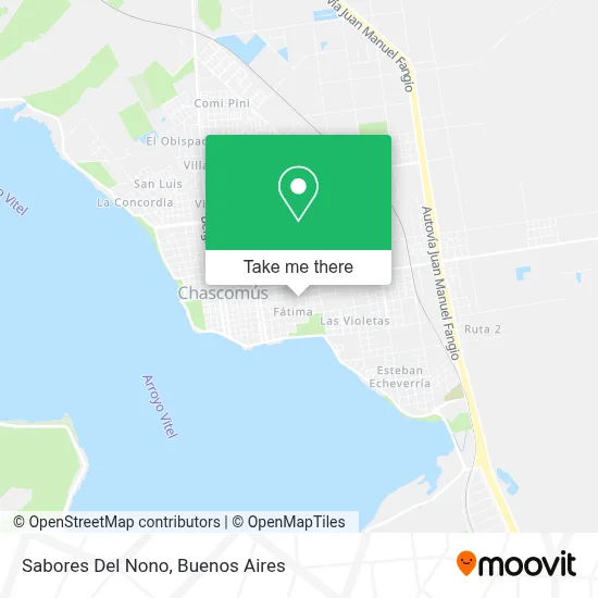 Sabores Del Nono map