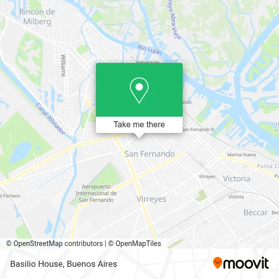 Casa Basilio map