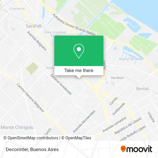 Decorinter map