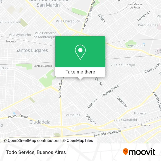 Todo Service map