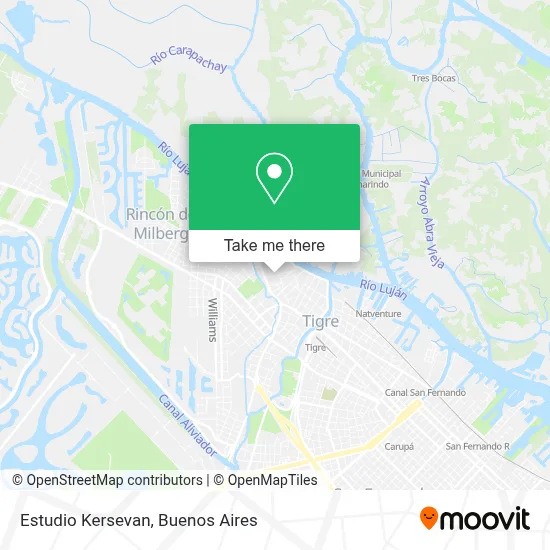 Estudio Kersevan map