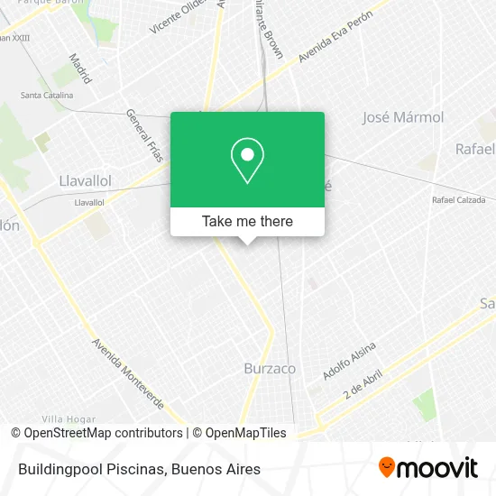 Buildingpool Piscinas map