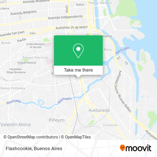 Flashcookie map