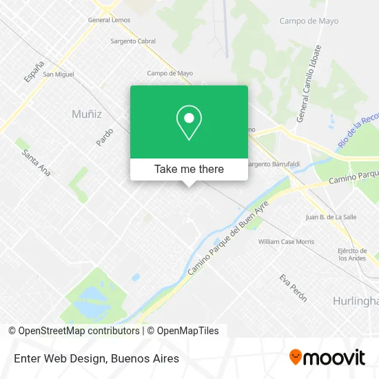 Enter Web Design map