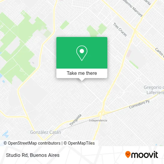 Studio Rd map