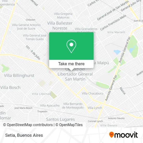 Setia map