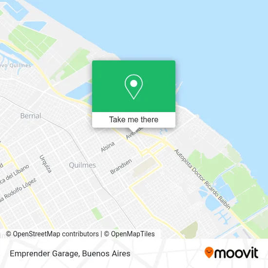 Emprender Garage map