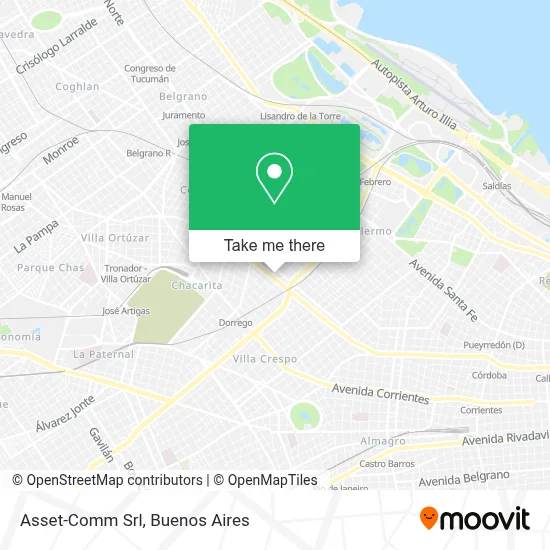 Asset-Comm Srl map