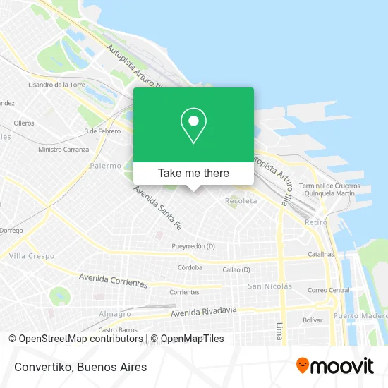 Convertiko map