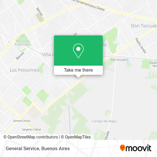General Service map
