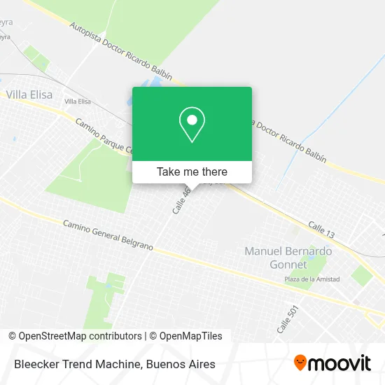 Bleecker Trend Machine map