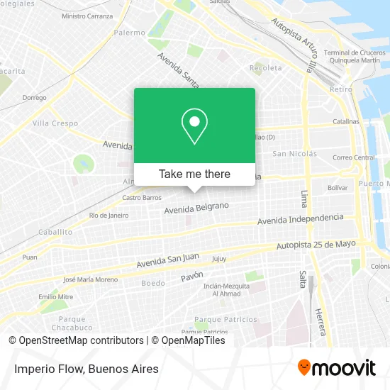 Imperio Flow map