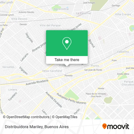 Distribuidora Mariley map