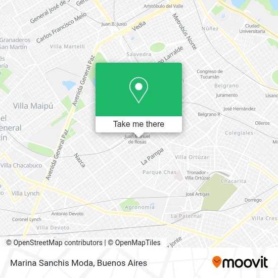 Marina Sanchis Moda map