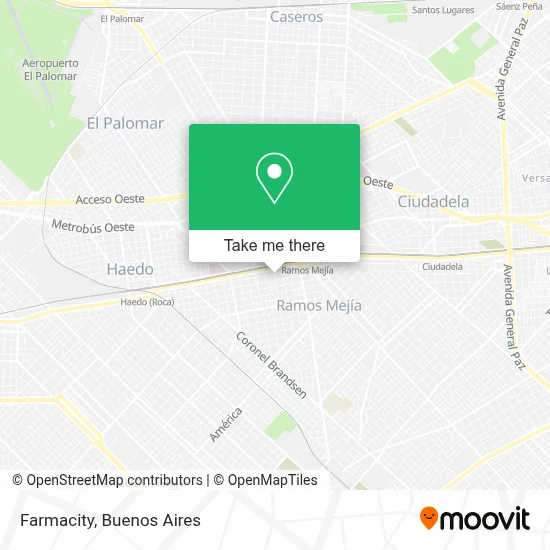 Farmacity map