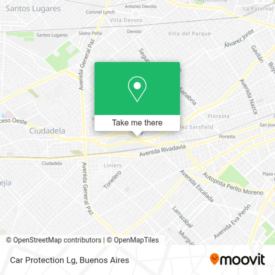 Car Protection Lg map