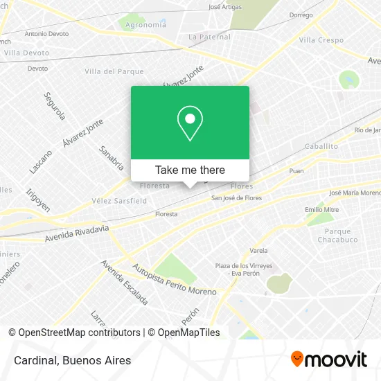 Cardinal map