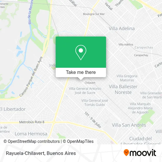 Rayuela-Chilavert map