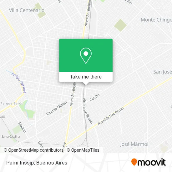 Pami Inssjp map