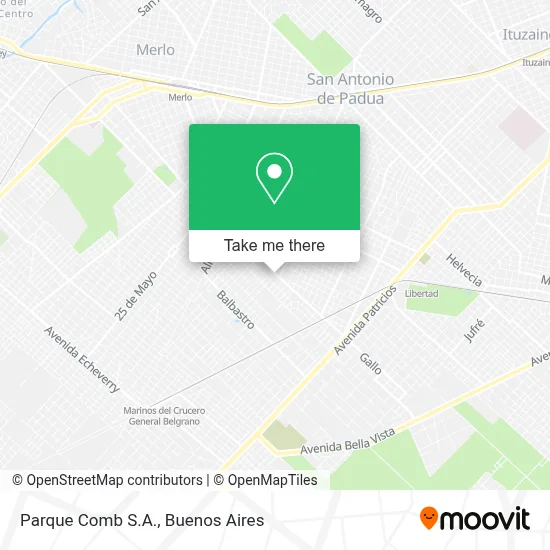 Parque Comb S.A. map