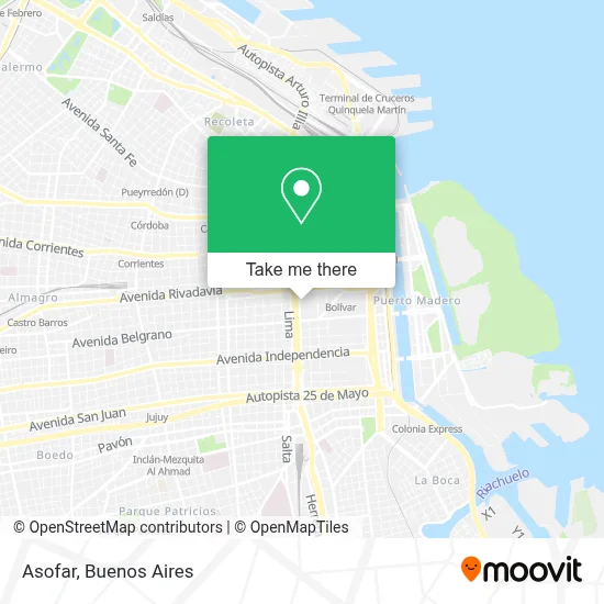 Asofar map