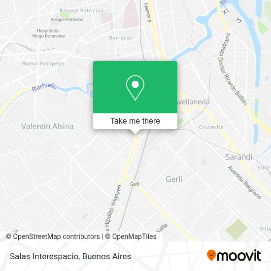 Salas Interespacio map