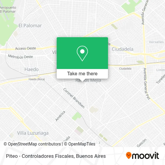 Piteo - Controladores Fiscales map