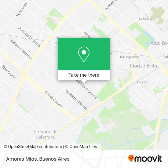 Amores Mios map