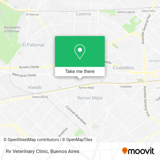 Rv Veterinary Clinic map
