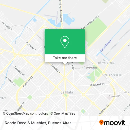 Rondo Deco & Muebles map