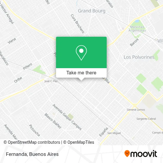 Fernanda map