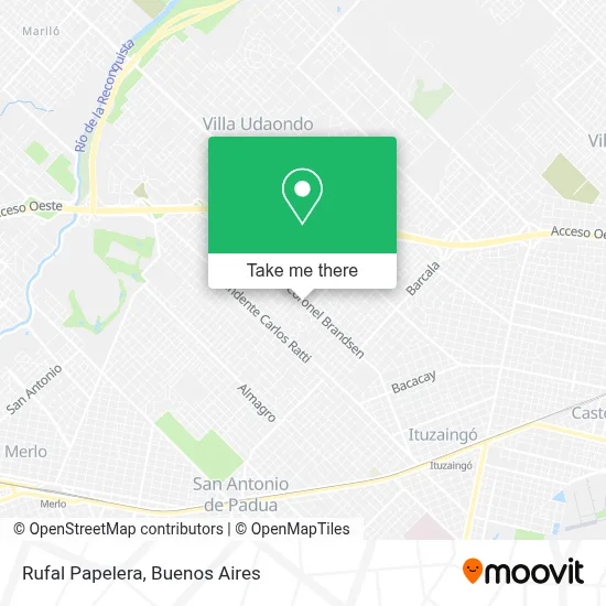 Rufal Papelera map