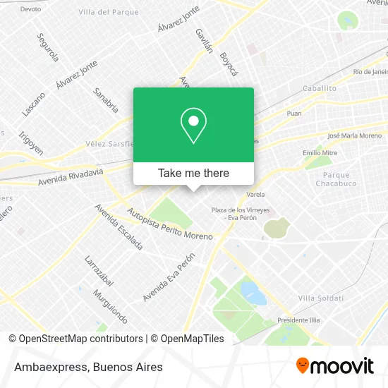 Ambaexpress map