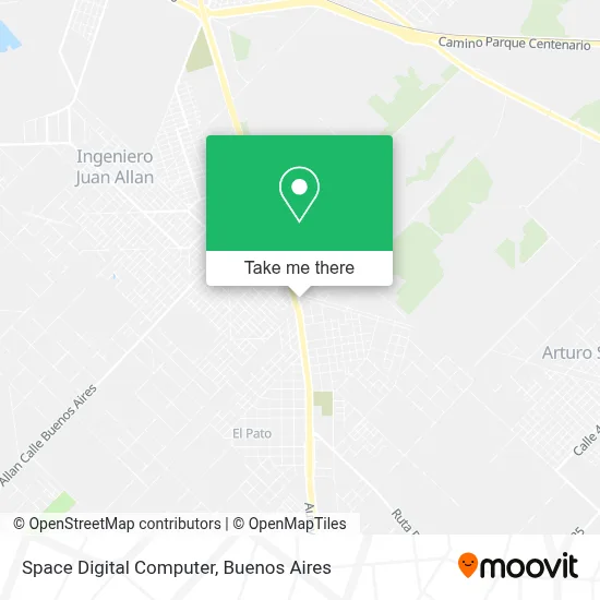 Space Digital Computer map