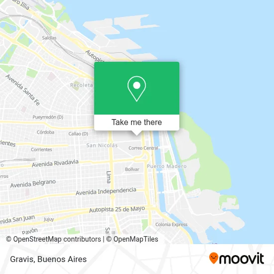 Gravis map