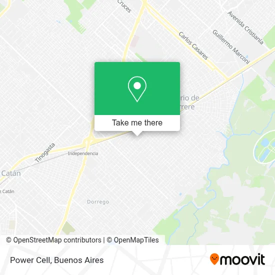 Power Cell map