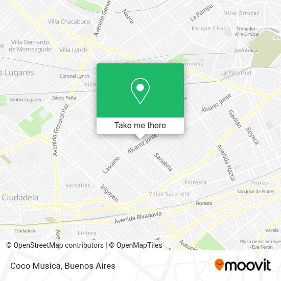 Coco Musica map
