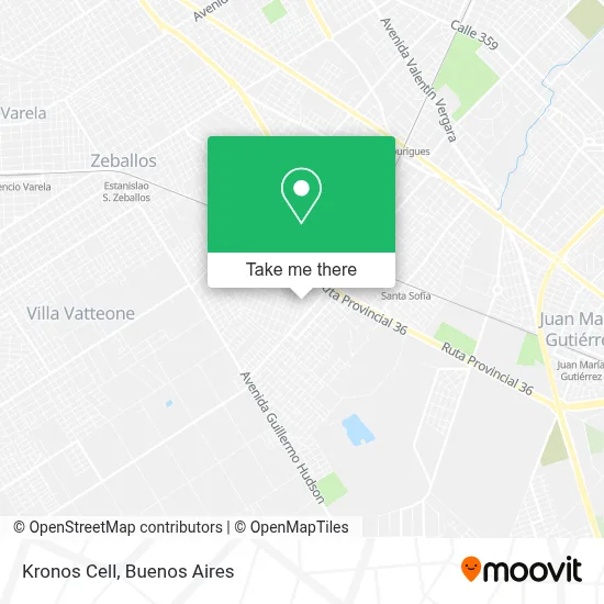Kronos Cell map