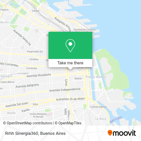 Rrhh Sinergia360 map