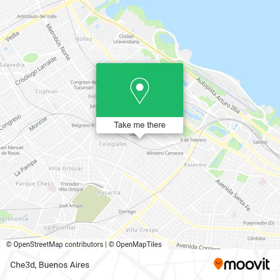 Che3d map
