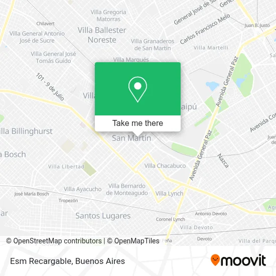 Esm Recargable map