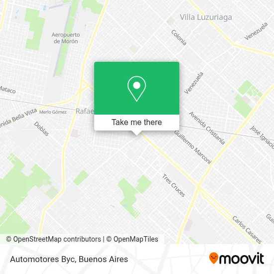 Automotores Byc map