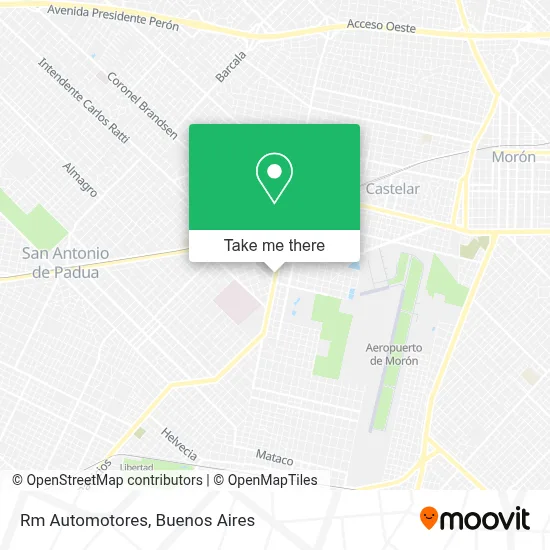 Rm Automotores map
