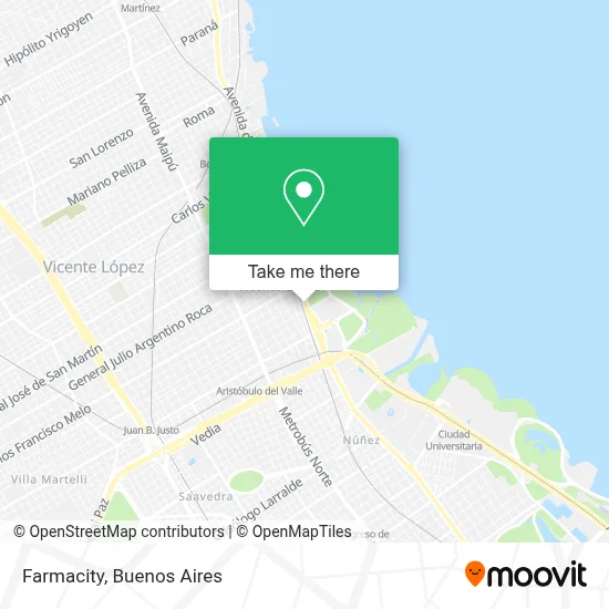 Farmacity map