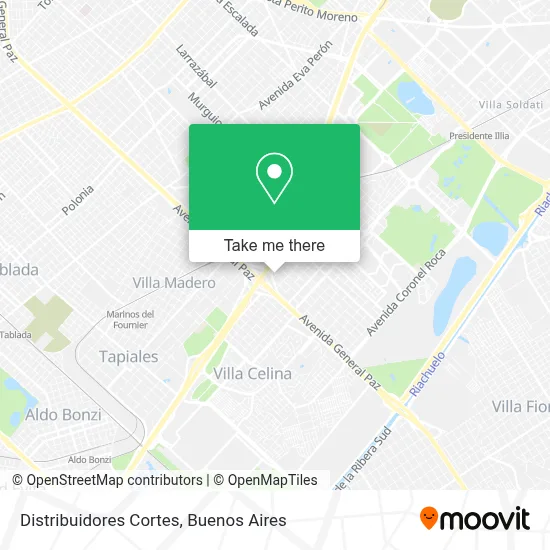Distribuidores Cortes map