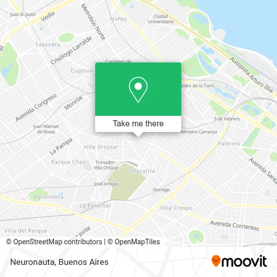 Neuronauta map
